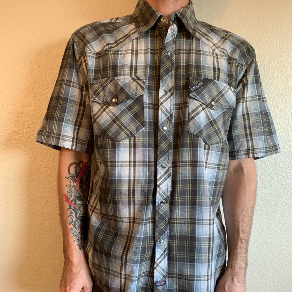 Dickies Brand Button Down - Picture 1 of 3